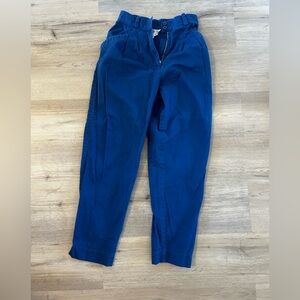 Blue worker pants